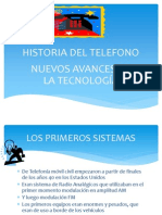 Trabajo de La Historia Del Telefono Esteban Zapata