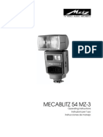 Metz Flash User Manual