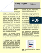 Boletín Filológico: Asamblea Legislativa