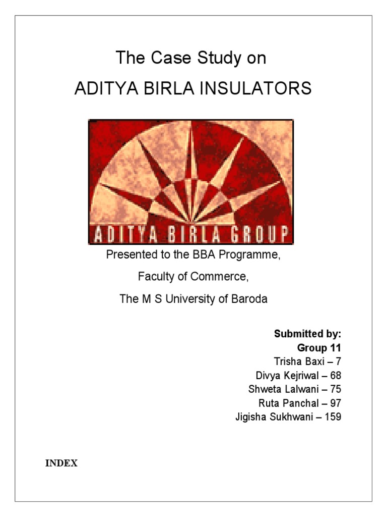 Aditya Birla Industry Analysis | PDF | Clothes Dryer | Filtration