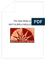 Aditya Birla Industry Analysis