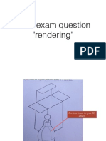 2013 Exam Question 'Rendering'