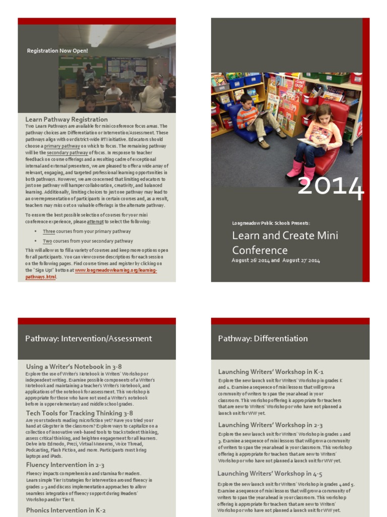 Conference Program Fy15 Final | PDF | Reading Comprehension | Phonics