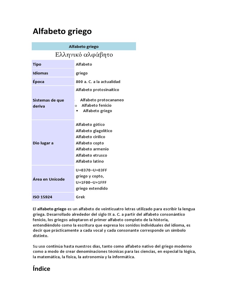 El idioma griego moderno en Grecia | PDF | Clásicos, image size:768x1024