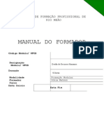 Gestão de Recursos Humanos: Manual do Formador