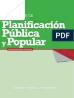 Planifcación Pública y Popular de Venezuela