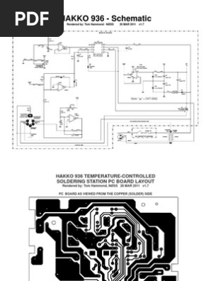 HAKKO 936 Schematic | PDF
