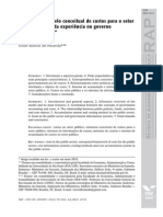Diretrizes e Modelo Conceitual de Custos para o Setor Público A Partir Da Experiência No Giverno Federal Brasileiro PDF