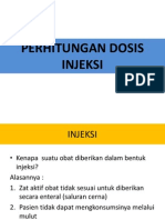 Perhitungan Dosis - Injeksi