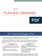 Contoh Hasil Audit CoBIT - Planning and Organize-PO