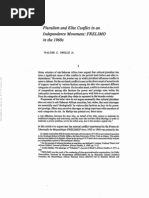 Pluralism and Elitte Conflict in an Independence Movement Frelimo1