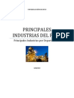 Principales Industrias Del Perú