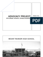 Advocacy Project-School Connectedness
