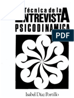 Técnica de La Entrevista Psicodinamica