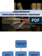 Pengundangan Peraturan Perundang-Undangan