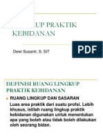 Lingkup Praktik Kbidanan