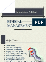 Quality Management & Ethics