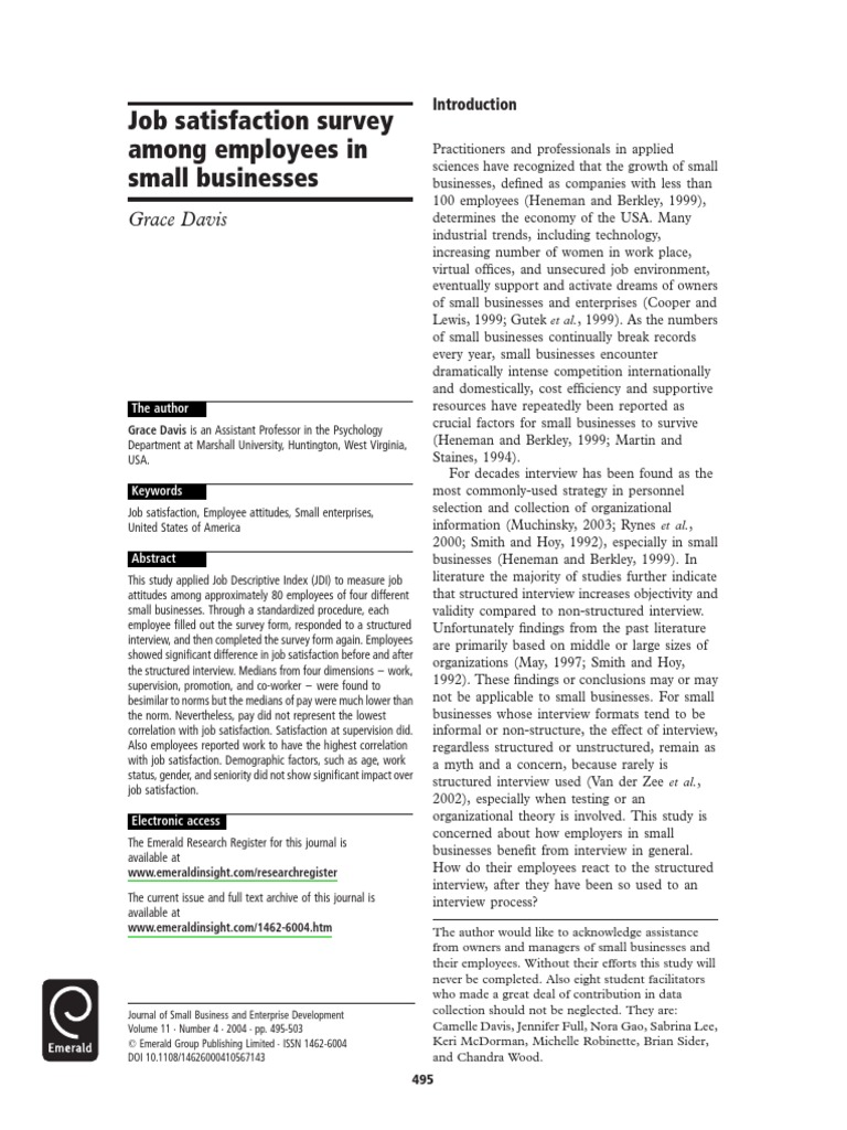 Job satisfaction scale jss image