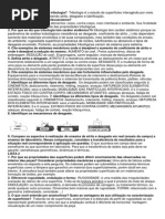 PROVA 1 - Tribologia