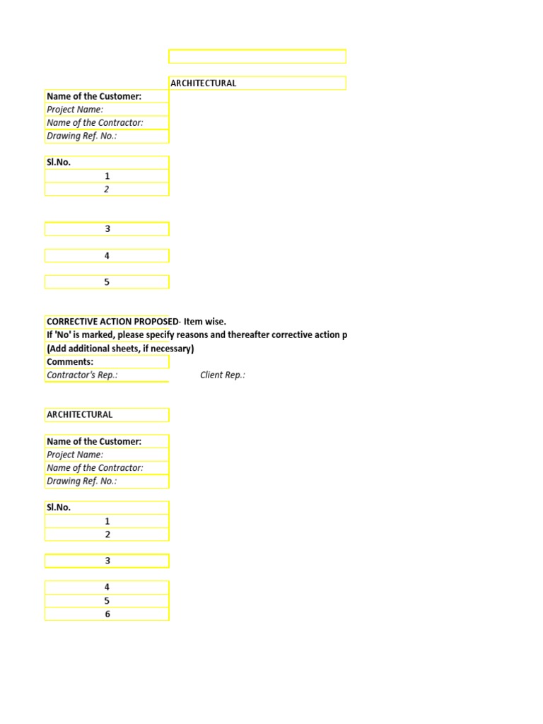 Checklist For Site Works PDF Framing (Construction) Wall