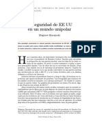 La Seguridad de EEUU en Un Mundo Unipolar (Brzezinski)