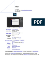 Adobe Photoshop & History