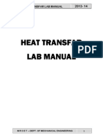 Mech 32 Ht Lab Manual