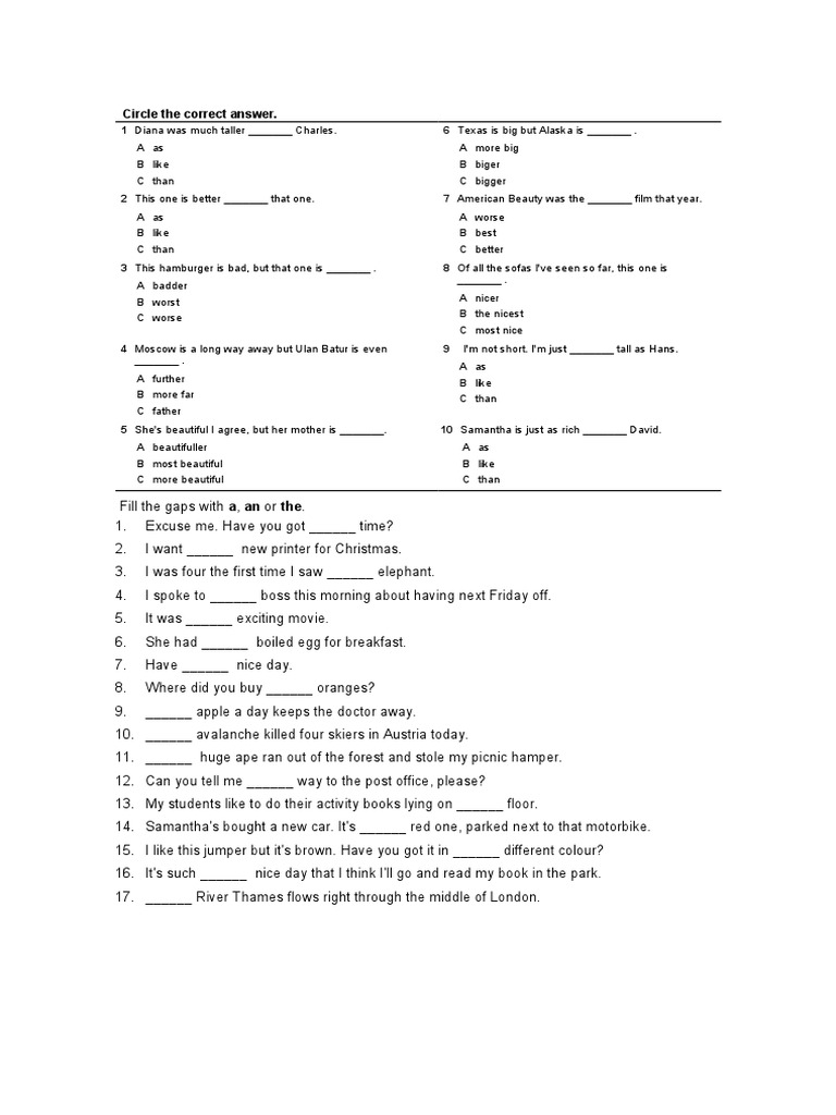 Intermediate Exercises | PDF | Leisure