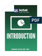 Kotak Securities - Fundamental Analysis Book 1 - Introduction