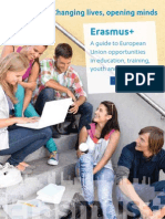 Erasmus+: Changing Lives, Opening Minds