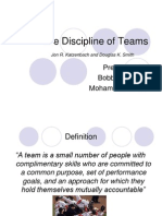 The Discipline of Teams