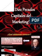 Los Diez Pecados Capitales Del Marketing