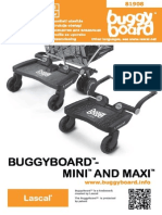 Lascal BuggyBoard Mini and Maxi Owner Manual 2014 (Svenska) PDF