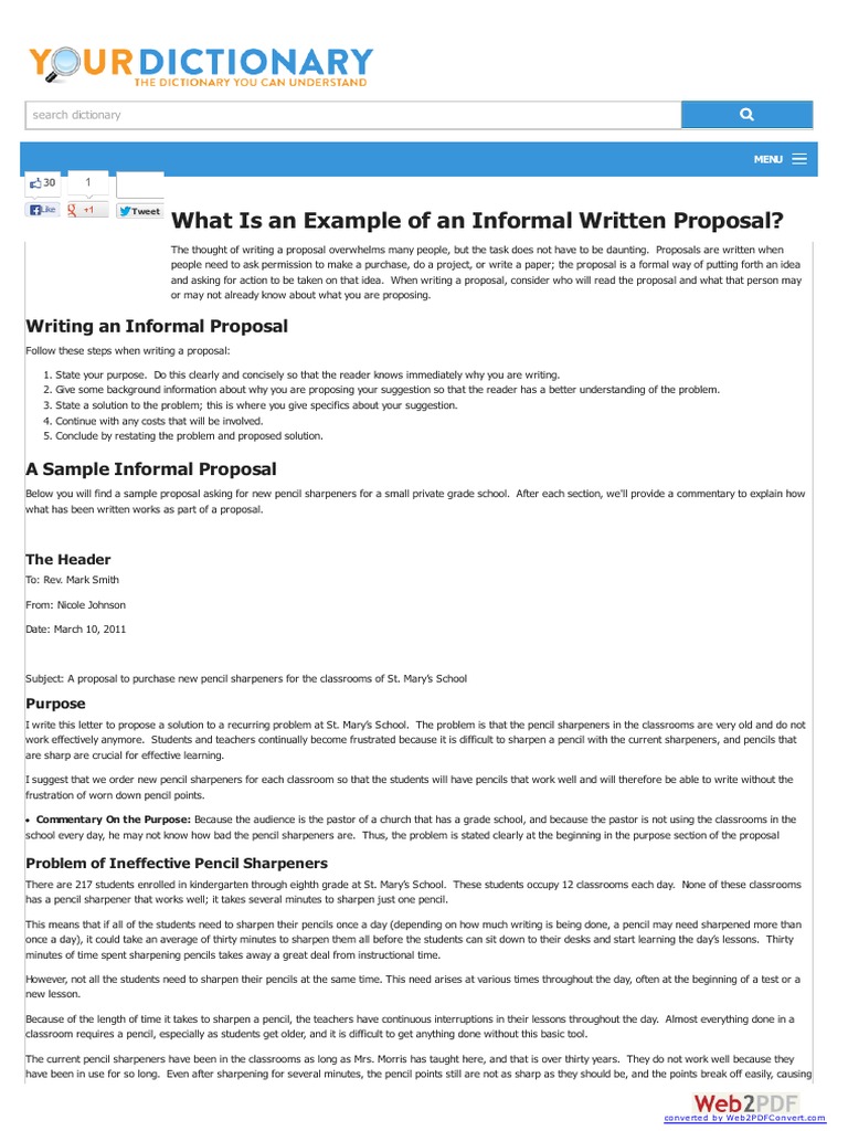 Proposal writing image