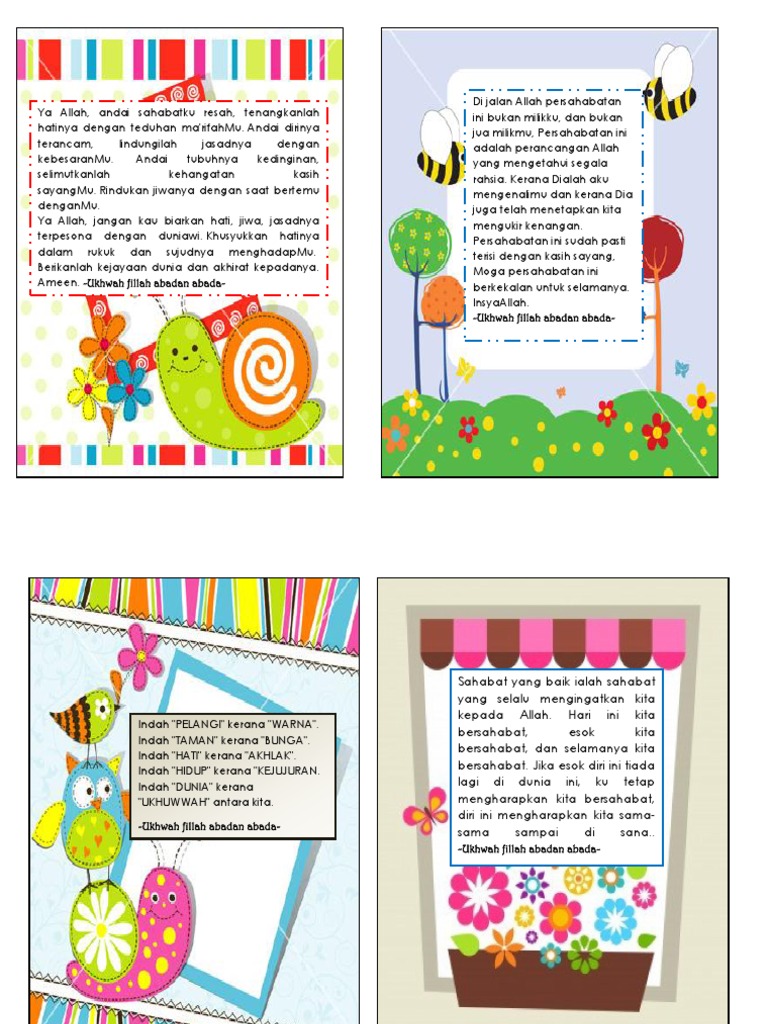Kad Ucapan Sahabat Pdf