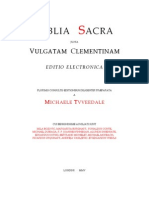 Vulgatam Clementinam - San Jerónimo