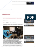 Curso Eletricista para A Indústria Audiovisual - Revista Panorama Audiovisual Brasil