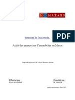 Audit Des Entreprises d'Immobilier Au Maroc - Copie