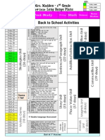 Longterm Planner Grade 2