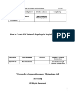 How to Create MW Network Topology in Mapinfo