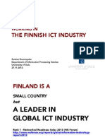 Working in Finnish ICT Industry