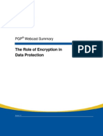 The Role of Encryption in Data Protection: PGP Webcast Summary