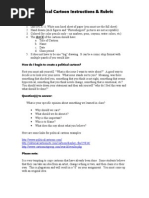 political cartoon - instructions and rubric-1