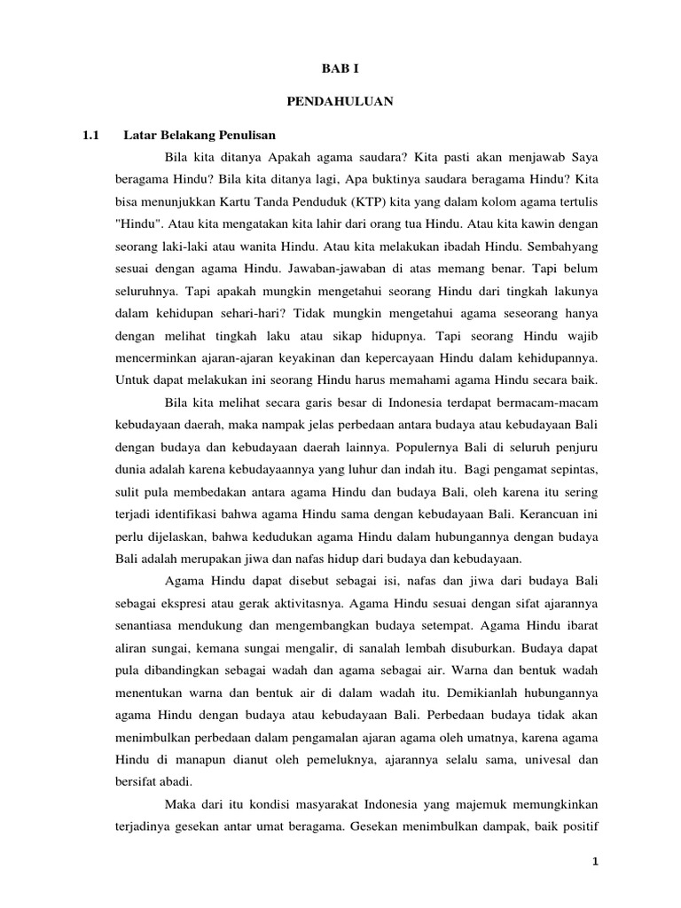 Makalah Agama Hindu Tentang Atman Contoh Makalah