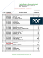 Spare Parts Price List - Deluxe