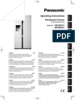 Manual For Panasonic NR-B54X1 B53V1 ENGLISH