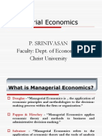 Introduction to Managerial Eco.