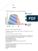 Prova de Microbiologia Noite