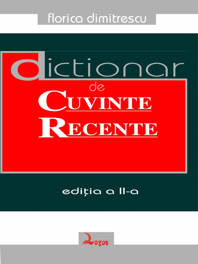 48942652 Florica Dimitrescu Dictionar De Cuvinte Recente