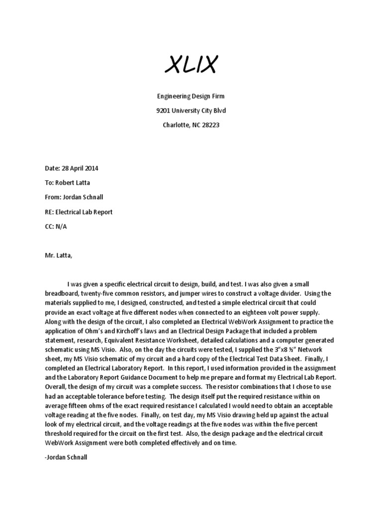 electrical circuit lab reportfinal Voltage Resistor